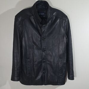 Paul Fredrick Black Bomber Jacket